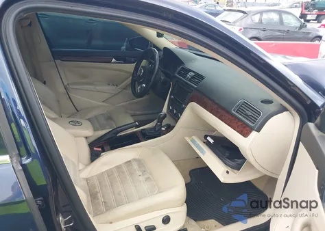 2012 Volkswagen Passat 3.6L V6 Sel Premium из США, поврежденный, VIN 1VWCM7A31CC027906